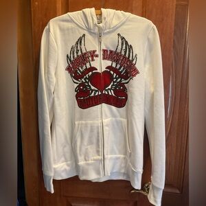 Women’s Harley Davidson Zip Front Hoodie, 2XL